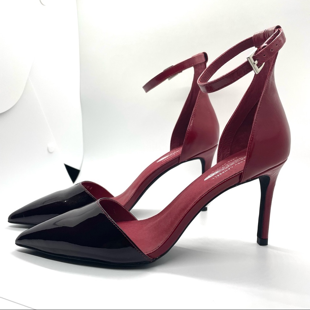 Jeffery Campbell FREE PEOPLE Red Heel with Ankle Strap